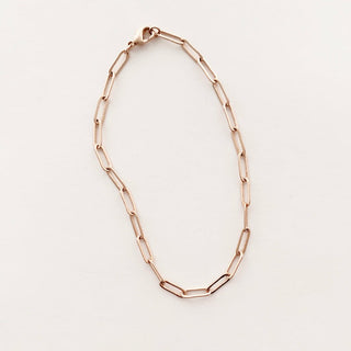 Piper Paperclip Chain Bracelet - Honeycat Jewelry