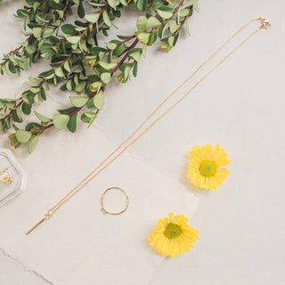 Pipette Bar Necklace - Honeycat Jewelry