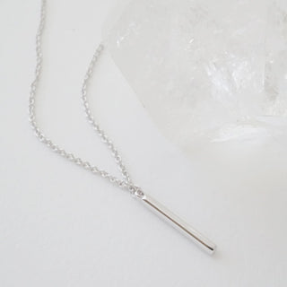 Pipette Bar Necklace - Honeycat Jewelry