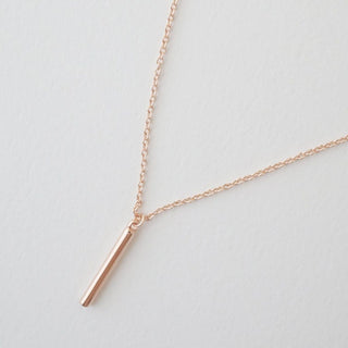 Pipette Bar Necklace - Honeycat Jewelry