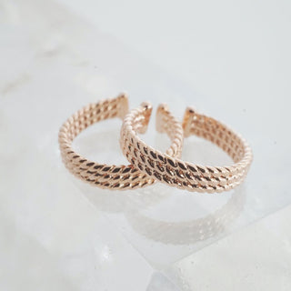 Roped Ear Cuffs - Honeycat Jewelry