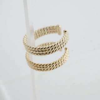 Roped Ear Cuffs - Honeycat Jewelry