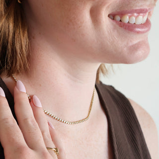 For Keeps Tennis Necklace