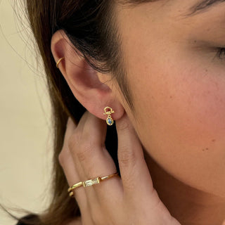 Seafare Stud Earrings - Honeycat Jewelry