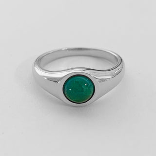 Signet Mood Ring - Honeycat Jewelry