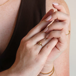 Clandestine Locket Ring