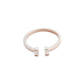 Stevie Baguette Ring - Honeycat Jewelry