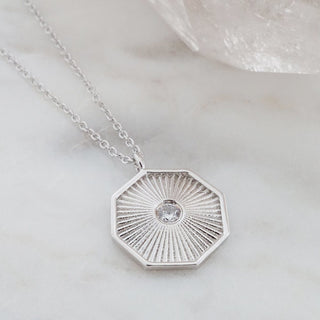 Sunbeam Pendant Necklace - Honeycat Jewelry