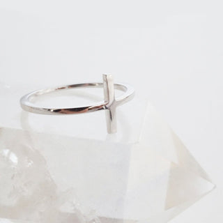 T-Bar Ring - Final Sale - Honeycat Jewelry