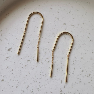 Threader Duo Earrings - Honeycat Jewelry