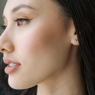 Trinity Ball Stud Earrings