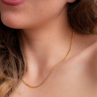 Twinkle Tennis Chain Necklace - Honeycat Jewelry