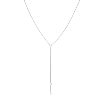 Whisper Thin Lariat Bar Necklace - Honeycat Jewelry