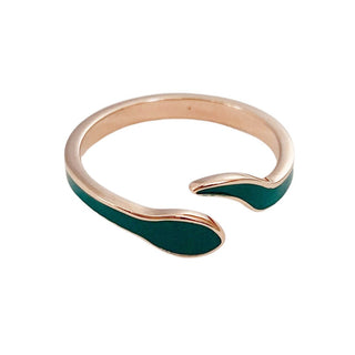 Wraparound Snake Ring - Honeycat Jewelry