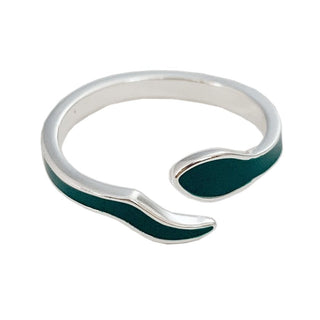 Wraparound Snake Ring - Honeycat Jewelry