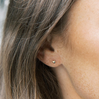 Mini Heart Stud Earrings