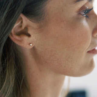 Mini Heart Stud Earrings