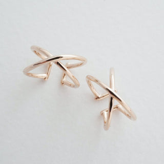 X Ear Cuffs - Final Sale - Honeycat Jewelry