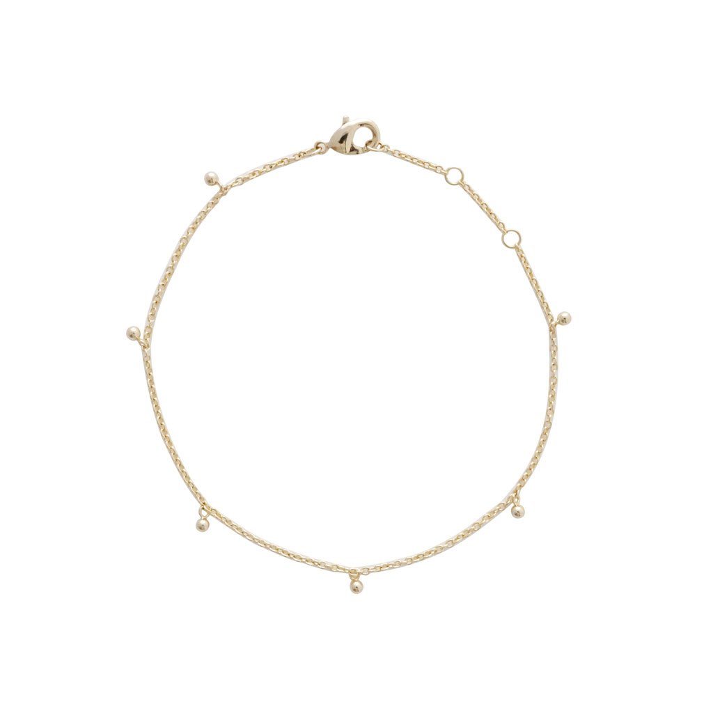 Anna Charm Bracelet Bracelets HONEYCAT Jewelry Gold 