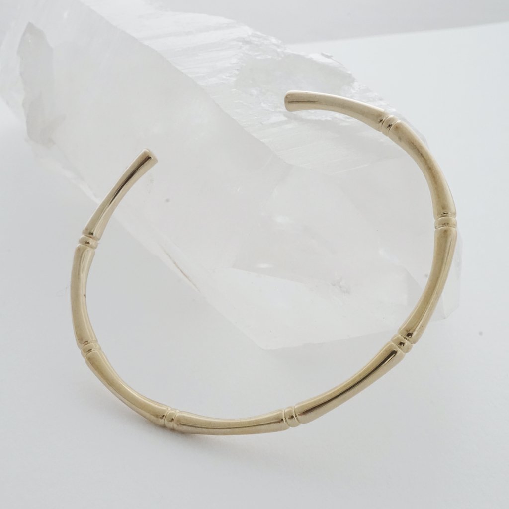 Bamboo Cuff Bracelets HONEYCAT Jewelry 