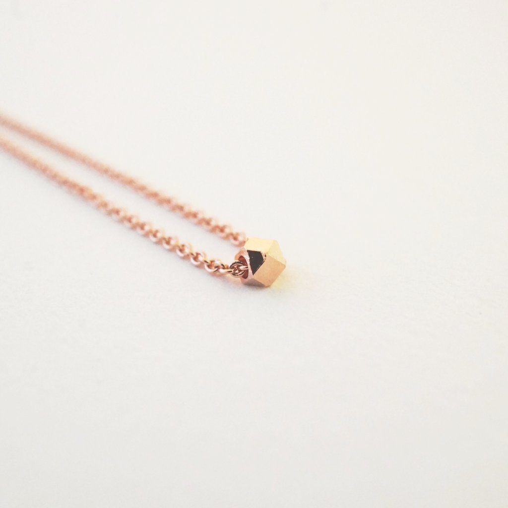 Comet Necklace Necklaces HONEYCAT Jewelry Rose Gold 