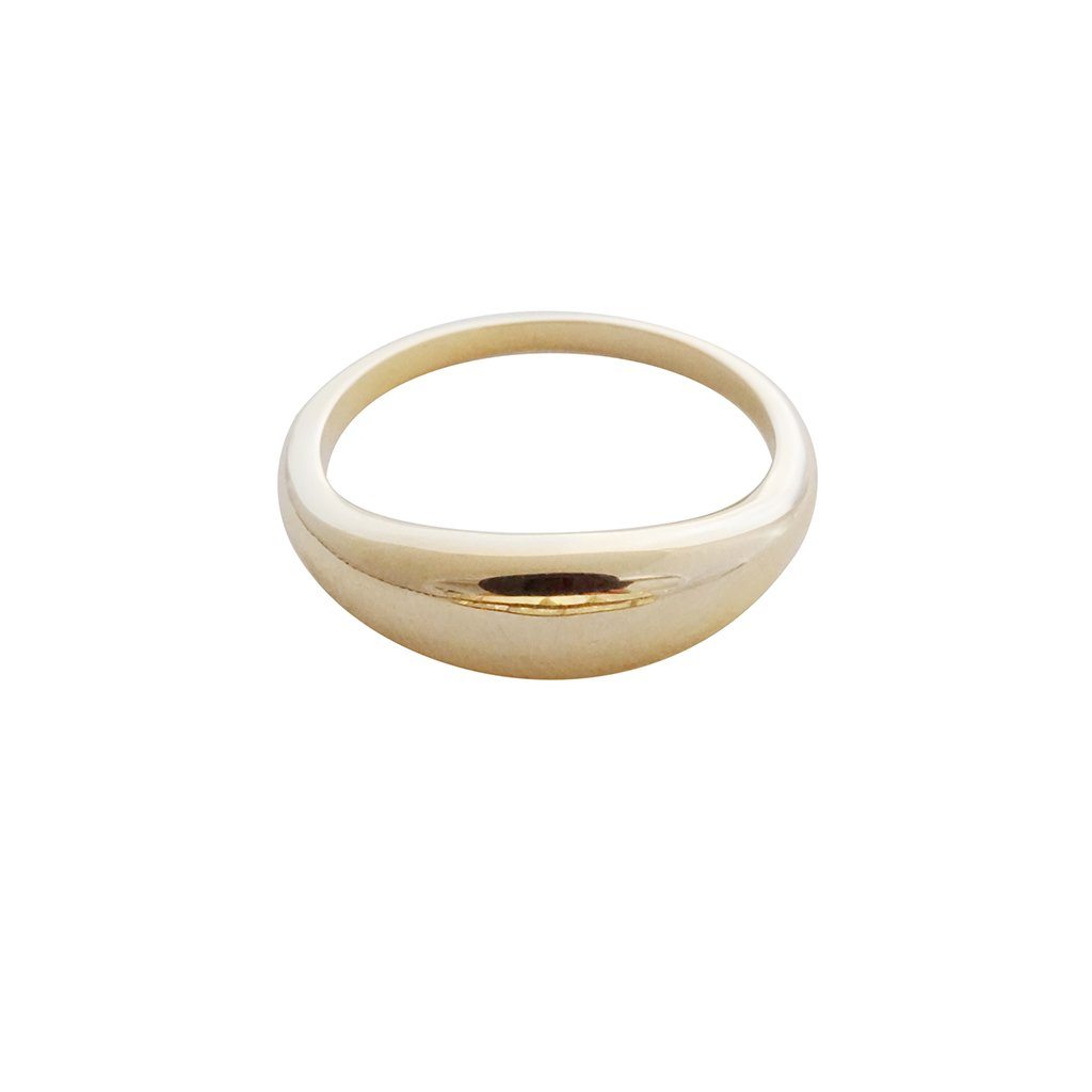 Dome Ring Rings HONEYCAT Jewelry Gold 5 
