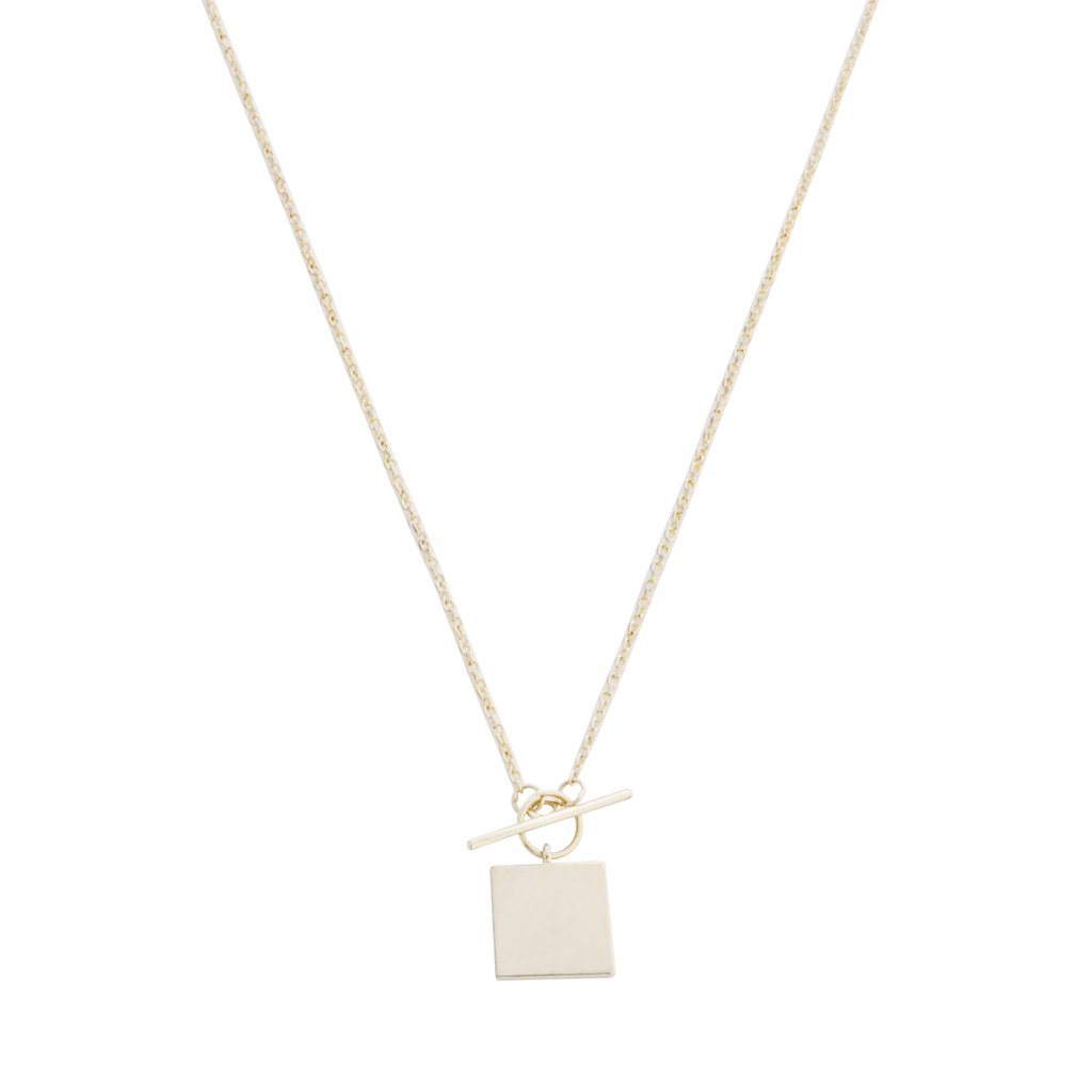 Gwyneth Toggle Necklace Necklaces HONEYCAT Jewelry Gold 