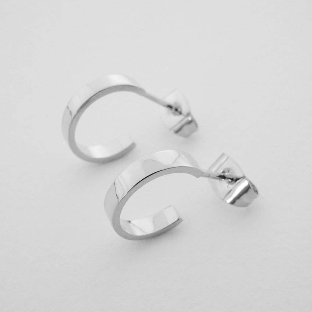 Huggie Hoops Earrings HONEYCAT Jewelry 