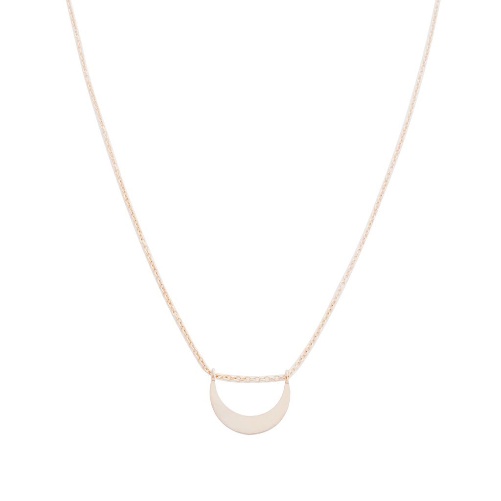 La Luna Necklace Necklaces HONEYCAT Jewelry Rose Gold 