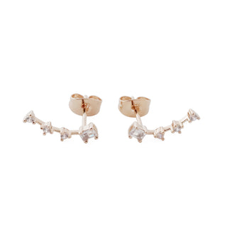 Little Dipper Crawler Stud Earrings - Honeycat Jewelry