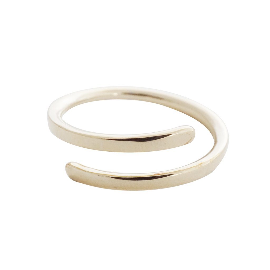 Marigold Wrap Around Ring Rings HONEYCAT Jewelry Gold 