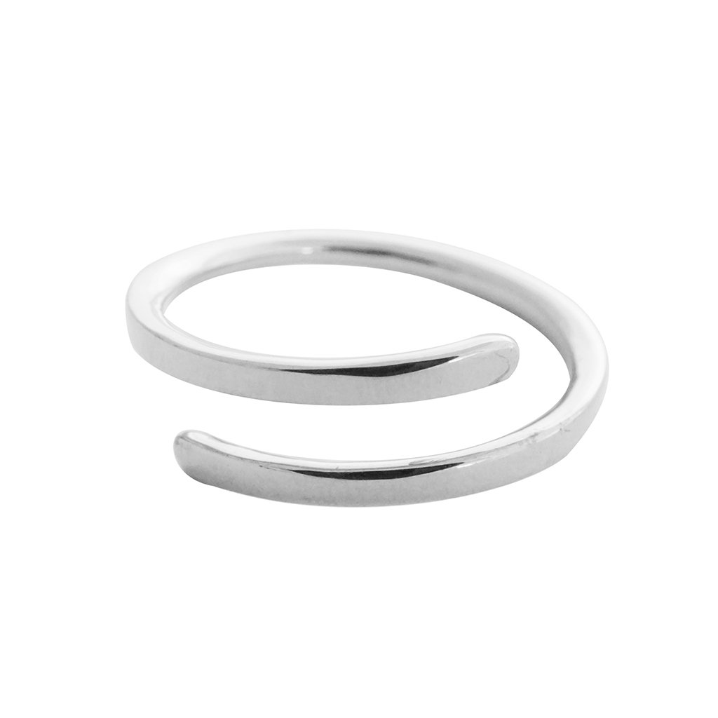 Marigold Wrap Around Ring Rings HONEYCAT Jewelry Silver 