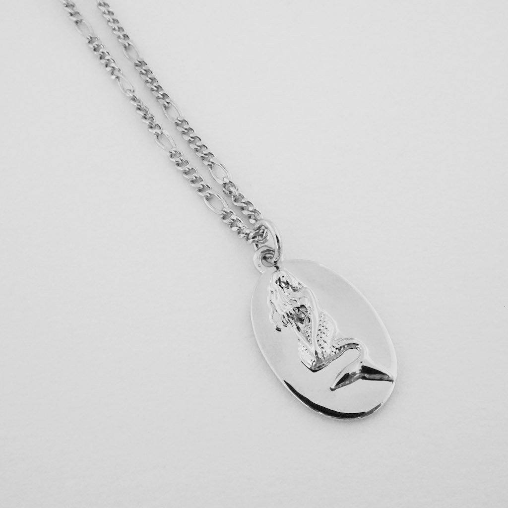 Sirena Mermaid Pendant Necklace Necklaces HONEYCAT Jewelry 