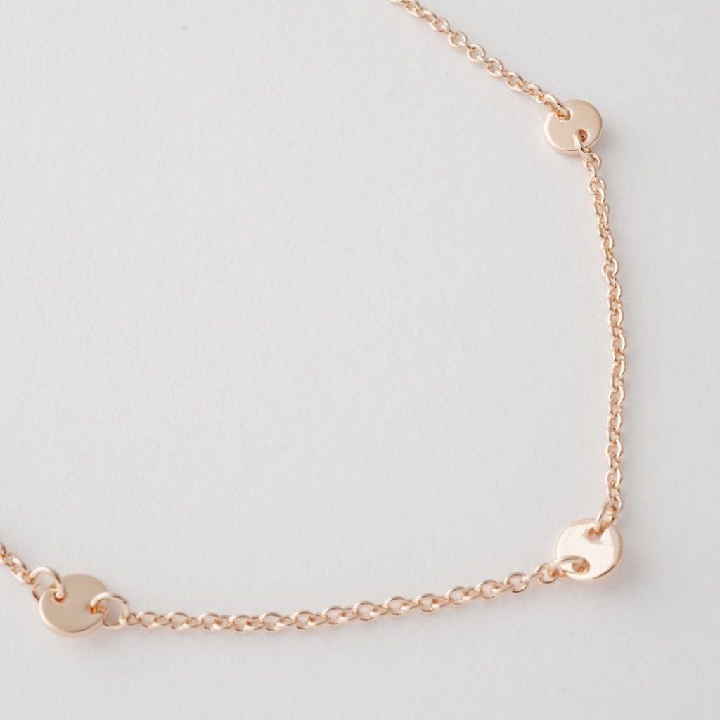 Milky Way Disc Chain Bracelet Bracelets HONEYCAT Jewelry 