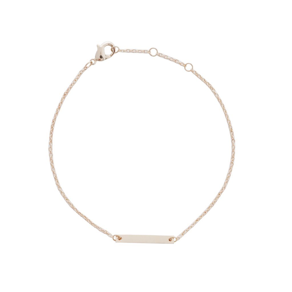 Mini Bar Bracelet Bracelets HONEYCAT Jewelry Rose Gold 