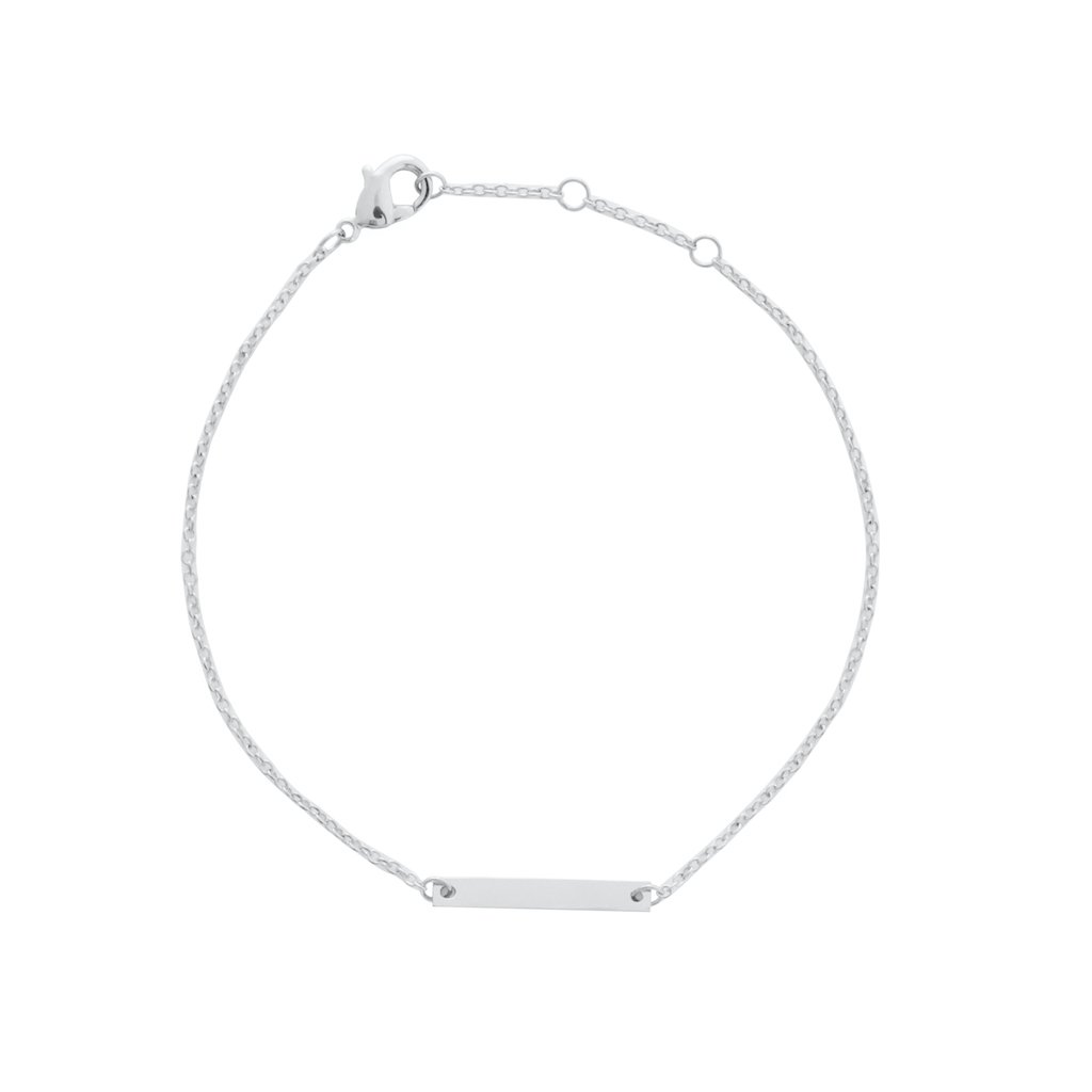 Mini Bar Bracelet Bracelets HONEYCAT Jewelry Silver 