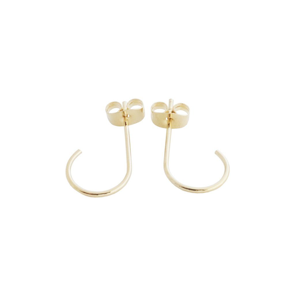 Mini Everyday Hoops Earrings HONEYCAT Jewelry Gold 