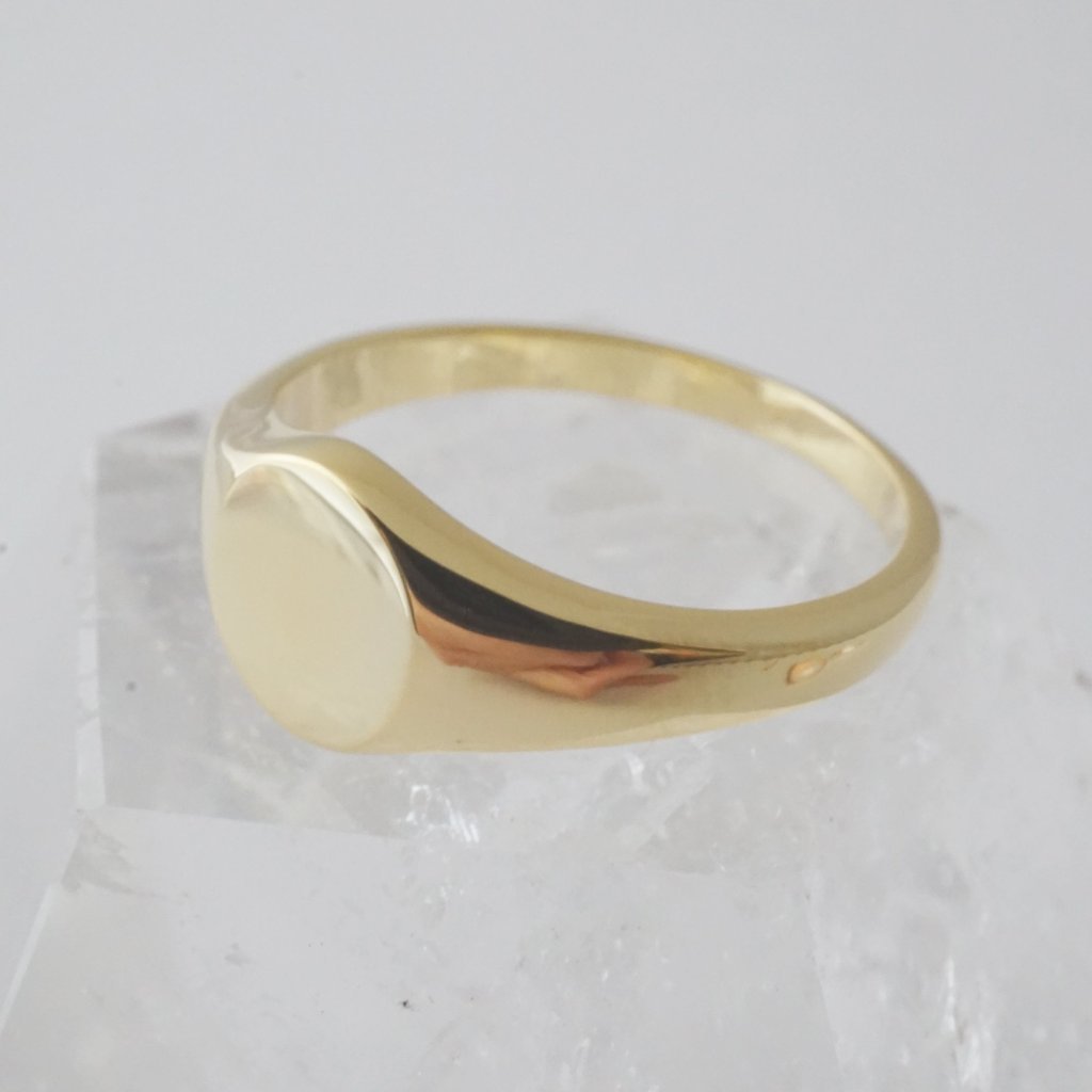Taylor Signet Ring Rings HONEYCAT Jewelry Gold 5 