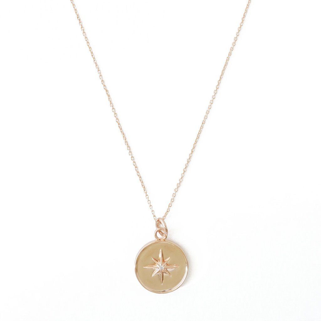 Starburst Necklace Necklaces HONEYCAT Jewelry Rose Gold 