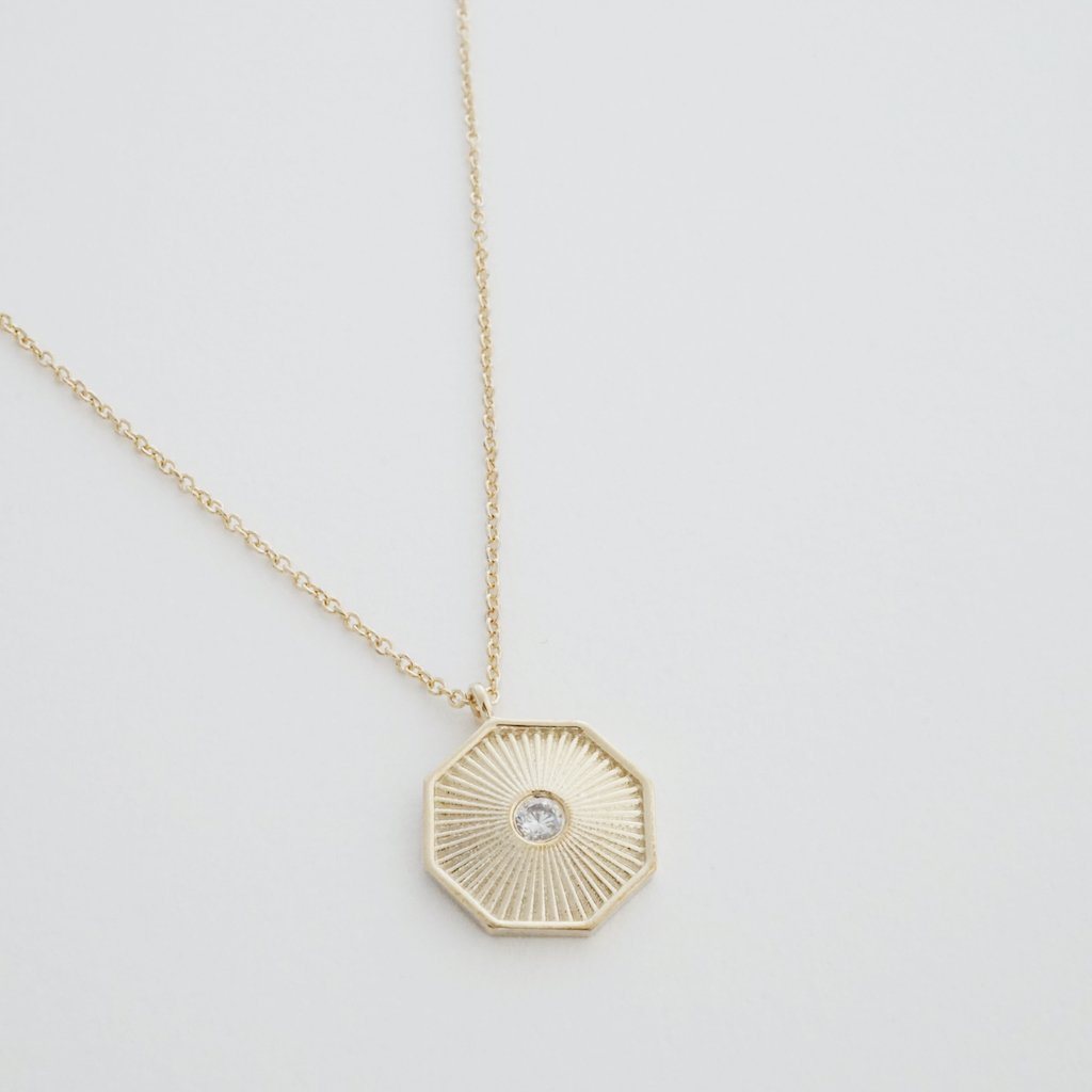 Sunbeam Pendant Necklace Necklaces HONEYCAT Jewelry 