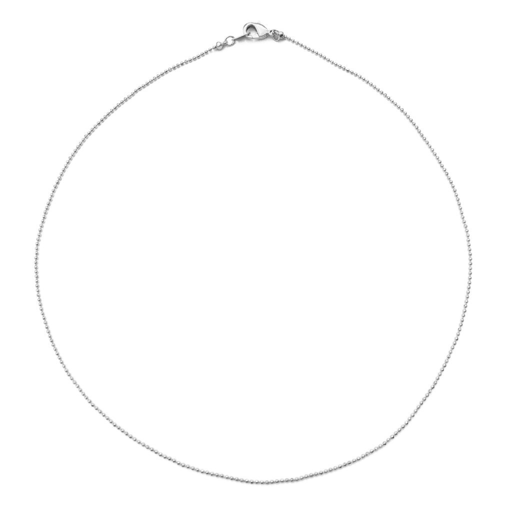 Thin Ball Chain Choker Necklaces HONEYCAT Jewelry Silver 