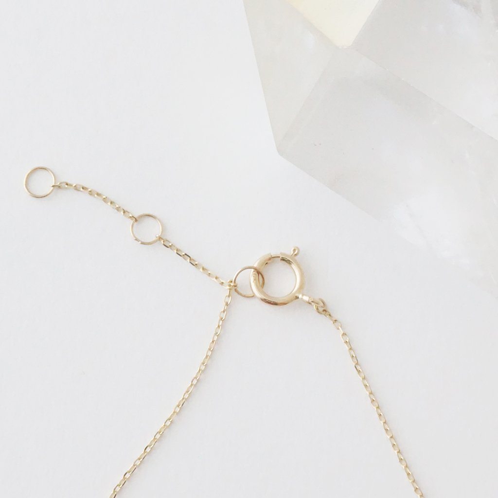 Whisper Thin Chain Bracelet, 14k Gold Bracelets HONEYCAT Jewelry 