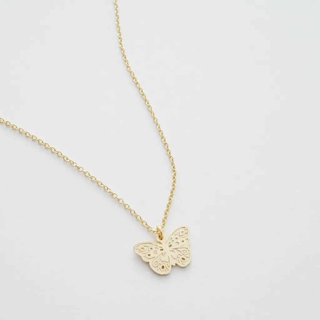 Magic Charm Butterfly Necklace Necklaces HONEYCAT Jewelry 