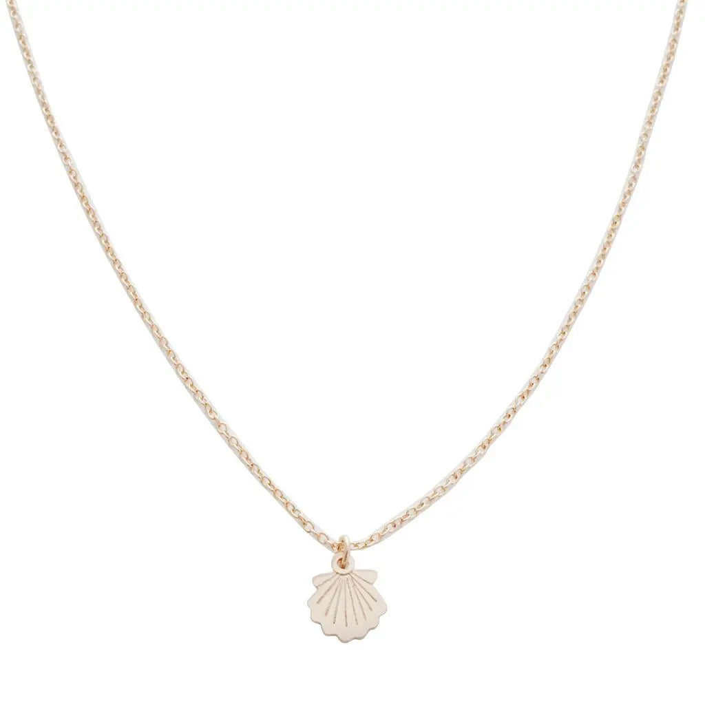 Magic Charm Shell Necklace Necklaces HONEYCAT Jewelry Rose Gold 