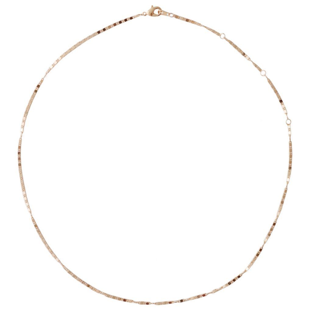 Confetti Chain Choker-Necklace Necklaces HONEYCAT Jewelry Rose Gold 