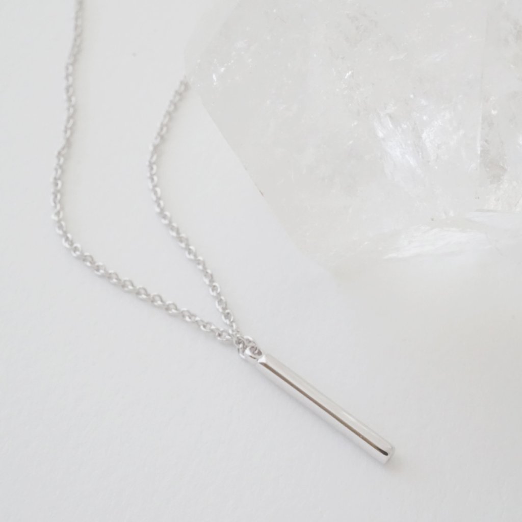 Pipette Bar Necklace Necklaces HONEYCAT Jewelry 