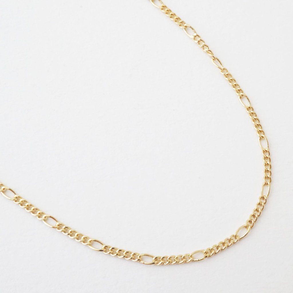 Figaro Chain Choker-Necklace Necklaces HONEYCAT Jewelry 