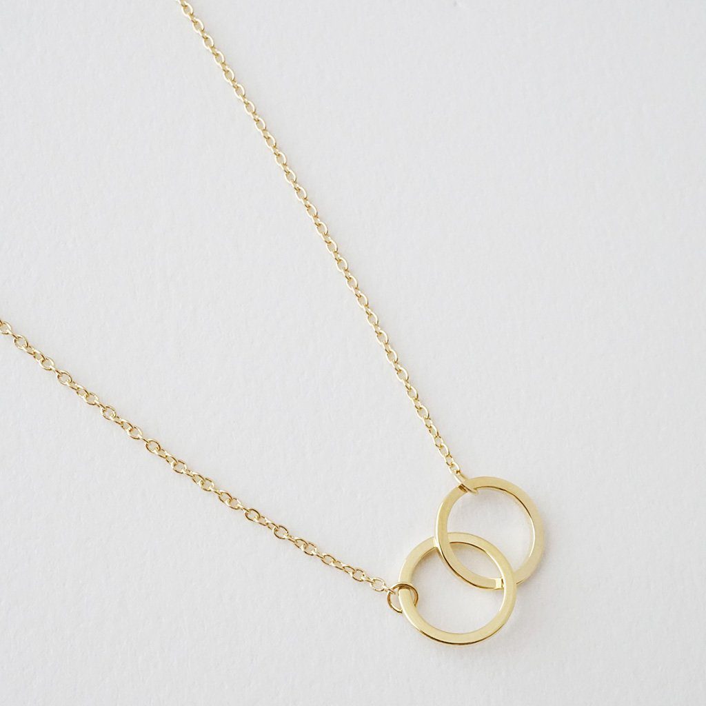Mini Harmony Necklace Necklaces HONEYCAT Jewelry Gold 