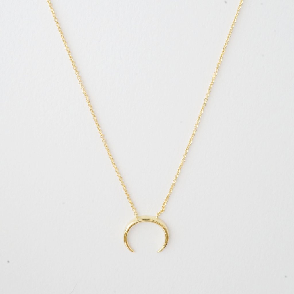 Crescent Horn Necklace Necklaces HONEYCAT Jewelry 