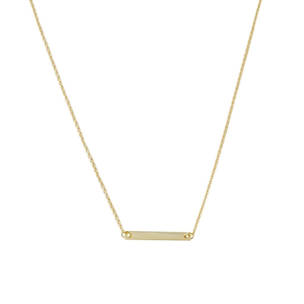 Mini Bar Necklace Necklaces HONEYCAT Jewelry Gold 